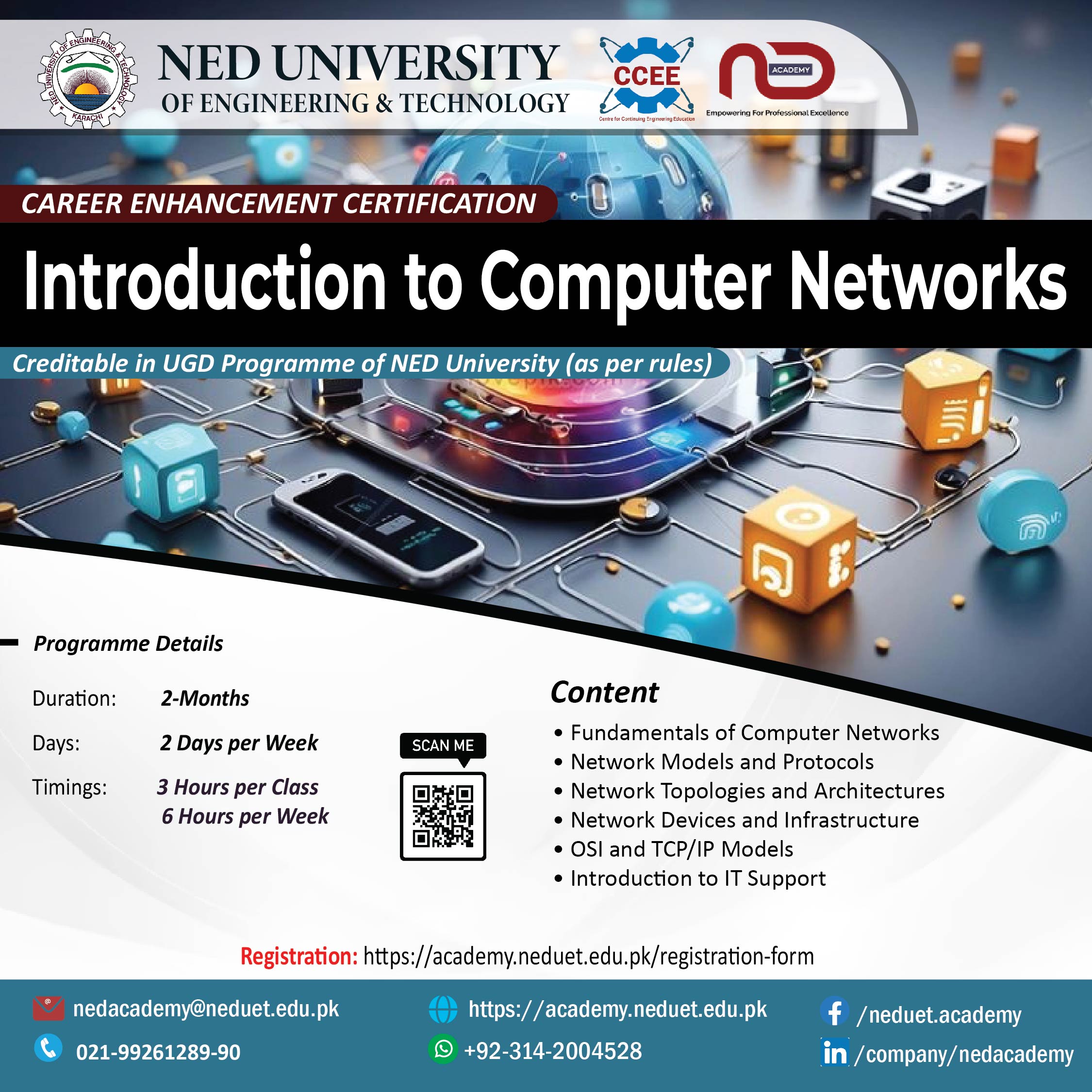 Introduction to computer networks ned academy ccee cmpp ptmc